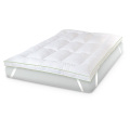 100% Matelas matelassé rempli de polyester de couverture de coton jumeau / pleine / reine / roi